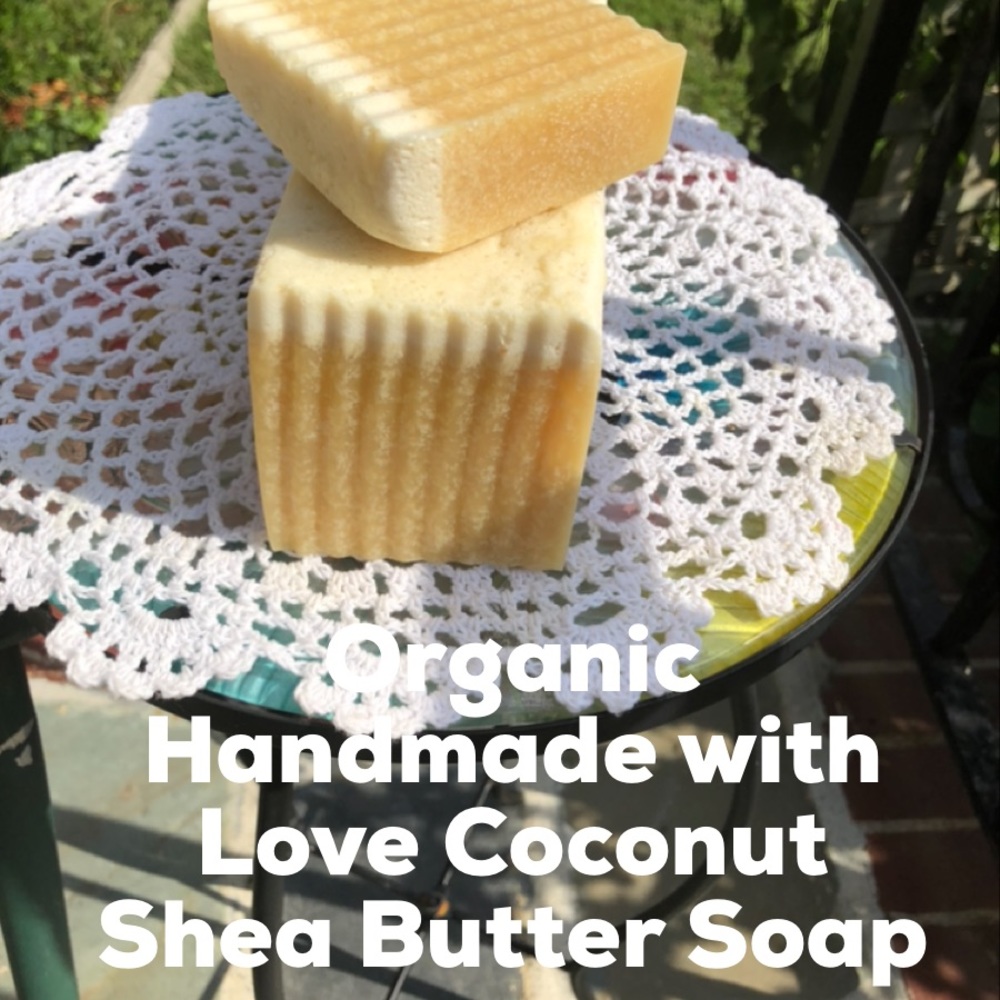 3/$25 Coconut Organic Handmade with Love Bar Soap Host Pick 2/22!